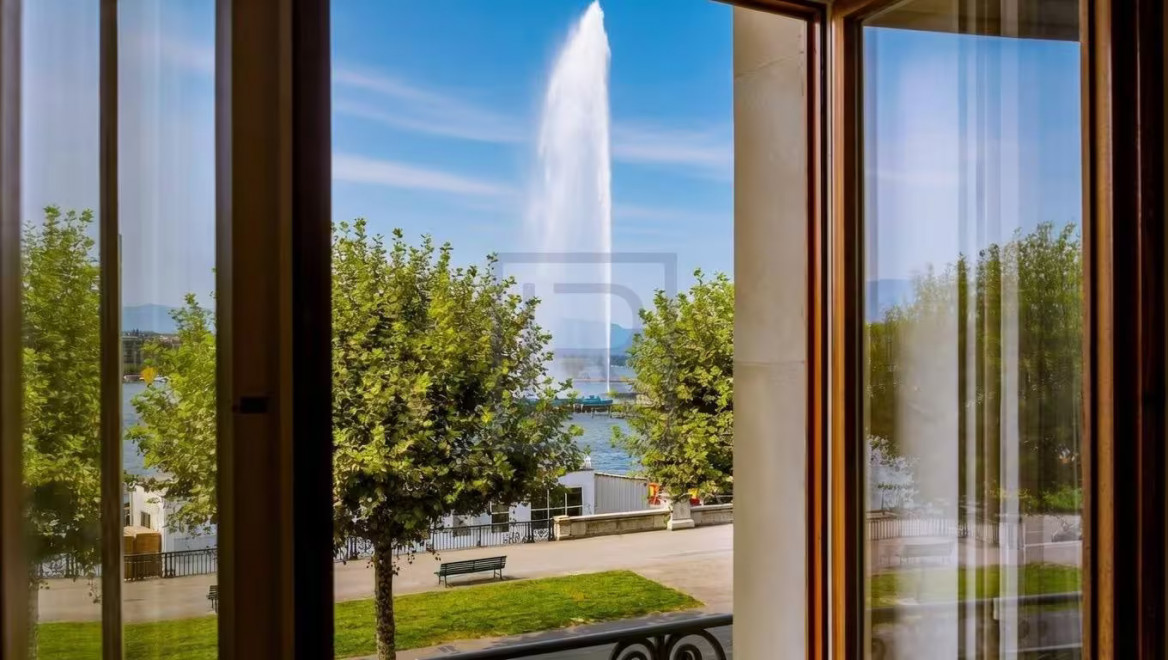 Appartement lumineux au coeur de Genève , vue sur lac
